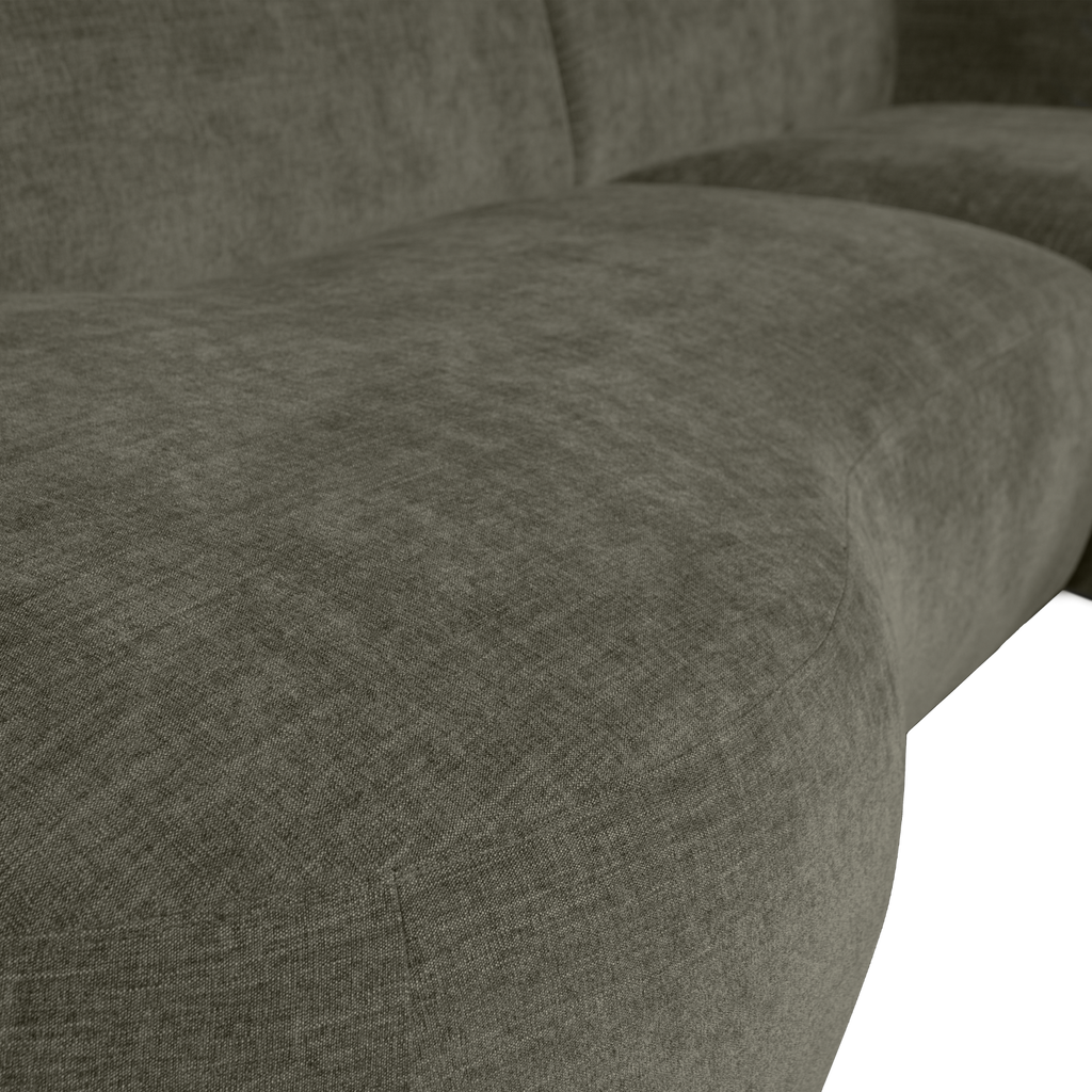 POLLY CHAISE LONGUE RIGHT GREEN