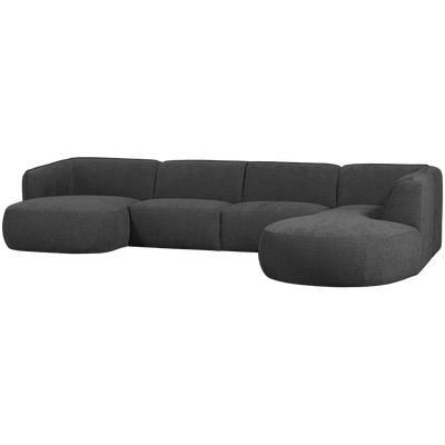 POLLY SOFA U-SHAPE RIGHT GREY