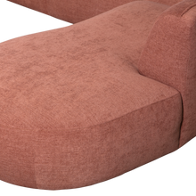 Laden Sie das Bild in den Galerie-Viewer, POLLY SOFA U-SHAPE RIGHT PINK