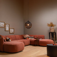 Laden Sie das Bild in den Galerie-Viewer, POLLY SOFA U-SHAPE RIGHT PINK