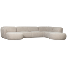 Laden Sie das Bild in den Galerie-Viewer, POLLY SOFA U-SHAPE RIGHT SAND