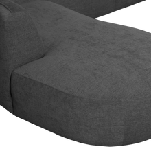 Laden Sie das Bild in den Galerie-Viewer, POLLY SOFA U-SHAPE LEFT GREY