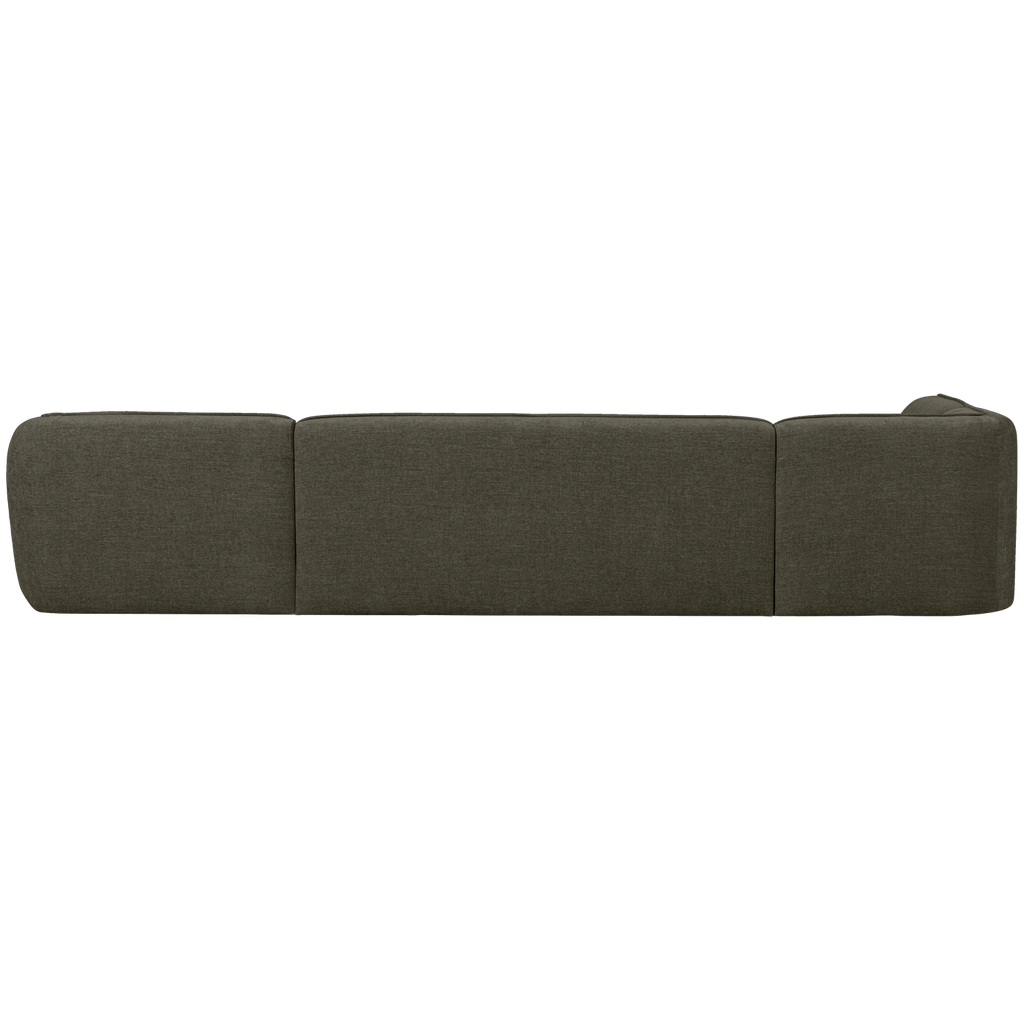 POLLY SOFA U-SHAPE LEFT WARM GREEN