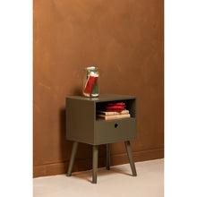 Load image into Gallery viewer, OZZY NIGHTSTAND MDF WARM GREEN