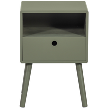 Load image into Gallery viewer, OZZY NIGHTSTAND MDF WARM GREEN