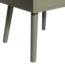 Load image into Gallery viewer, OZZY NIGHTSTAND MDF WARM GREEN