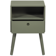 Load image into Gallery viewer, OZZY NIGHTSTAND MDF WARM GREEN
