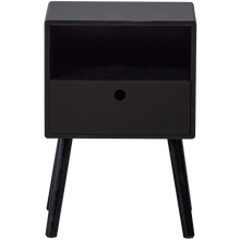 Load image into Gallery viewer, OZZY NIGHTSTAND MDF BLACK