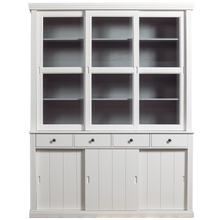 Laden Sie das Bild in den Galerie-Viewer, LAGOS LARGE SHOWCABINET WHITE [fsc]