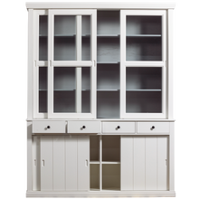 Laden Sie das Bild in den Galerie-Viewer, LAGOS LARGE SHOWCABINET WHITE [fsc]