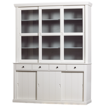 Laden Sie das Bild in den Galerie-Viewer, LAGOS LARGE SHOWCABINET WHITE [fsc]