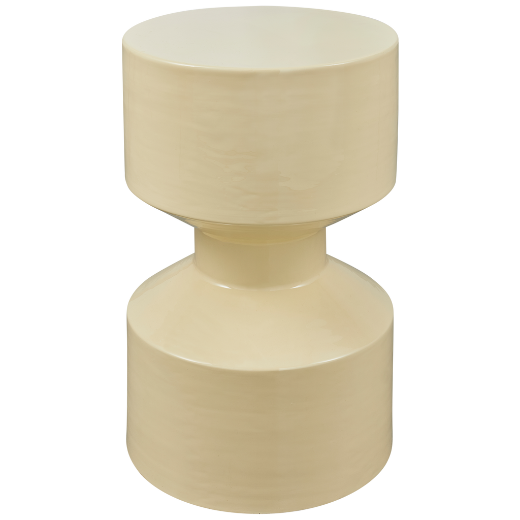 HIDDE SIDE TABLE METAL YELLOW