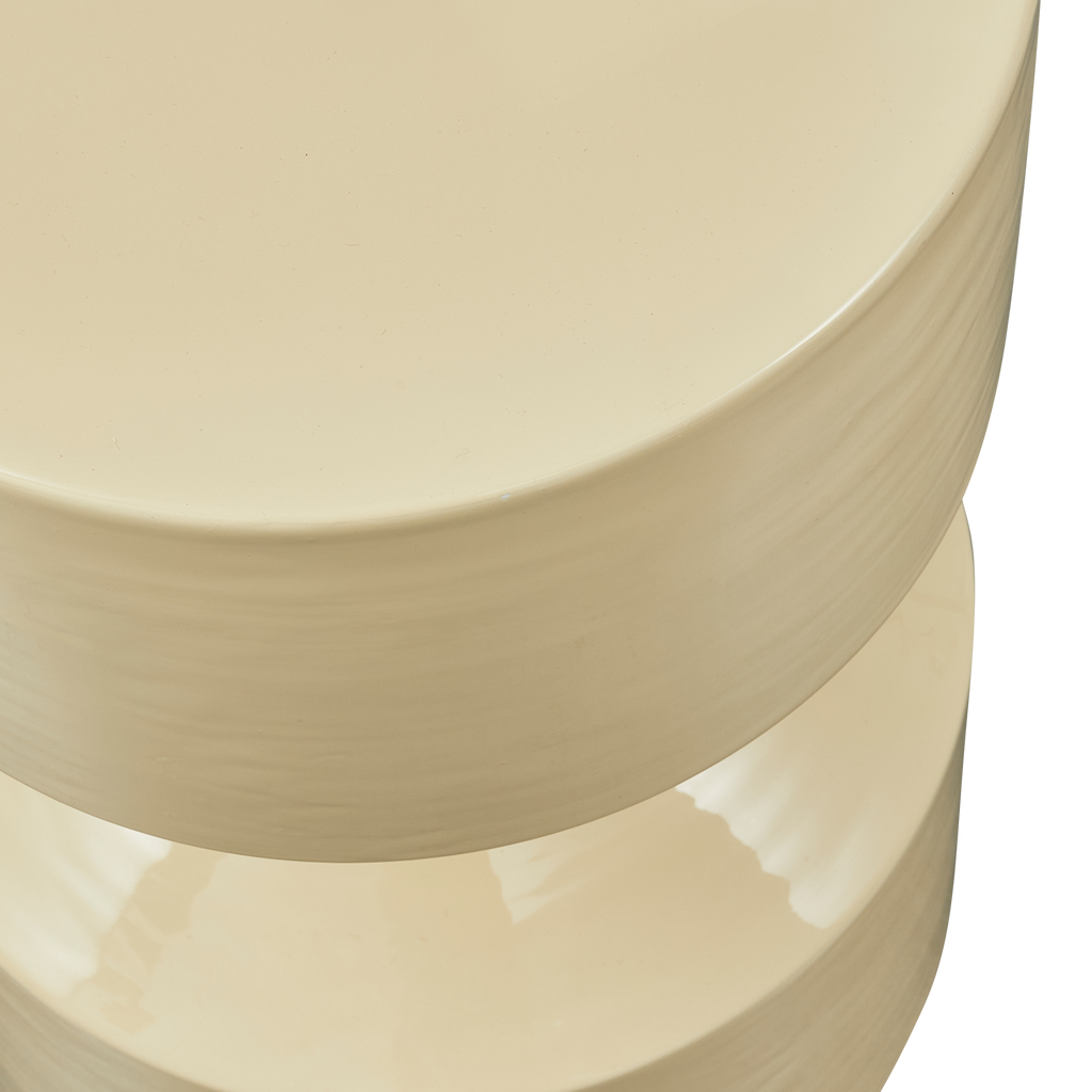 HIDDE SIDE TABLE METAL YELLOW