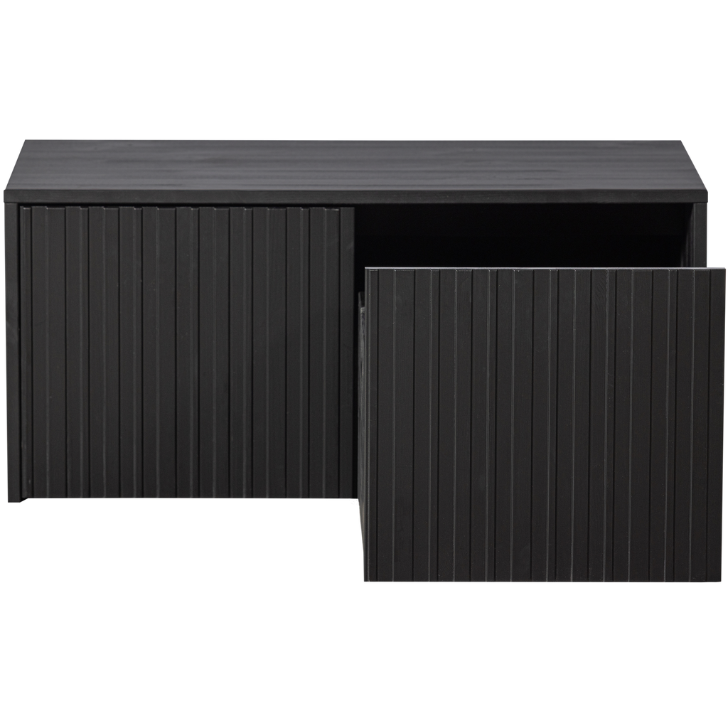 NEW GRAVURE BUNKBENCH PINE BLACK [fsc]