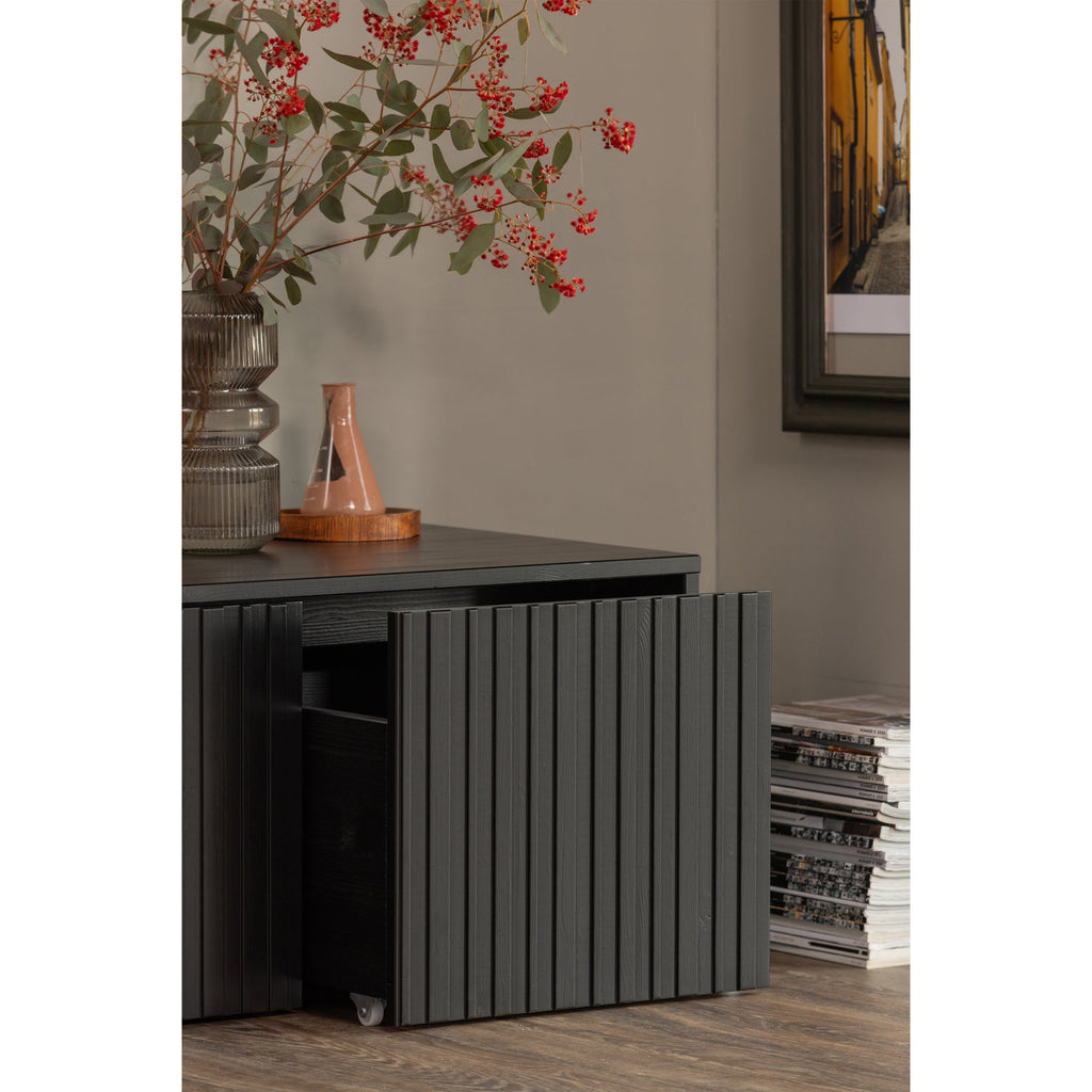 NEW GRAVURE BUNKBENCH PINE BLACK [fsc]