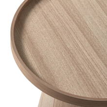 Load image into Gallery viewer, MAUD SIDE TABLE CONICAL MDF NATURAL 38xO39CM