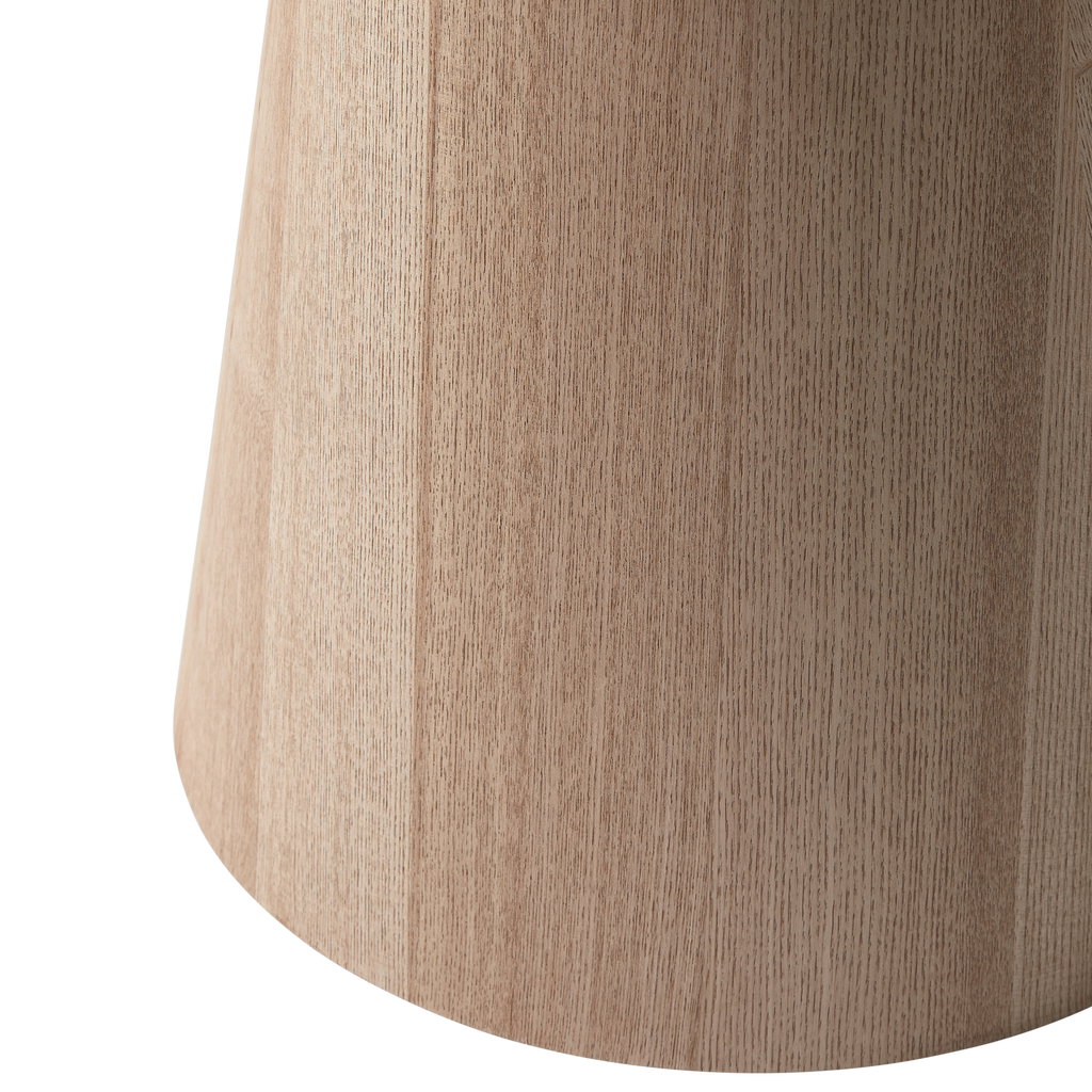 MAUD SIDE TABLE CONICAL MDF NATURAL 50xO45CM