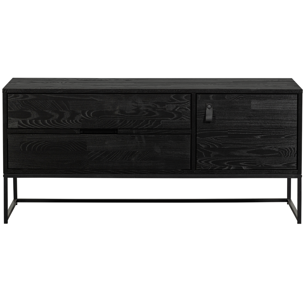 SILAS TV UNIT 120CM ASH BLACKNIGHT [fsc]