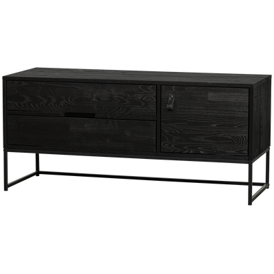 SILAS TV UNIT 120CM ASH BLACKNIGHT [fsc]