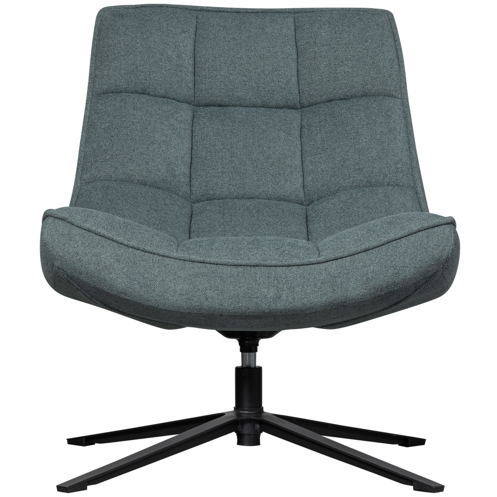 MAUDI SWIVEL ARMCHAIR BLUE STONE