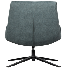 Cargar imagen en el visor de la galería, MAUDI SWIVEL ARMCHAIR BLUE STONE