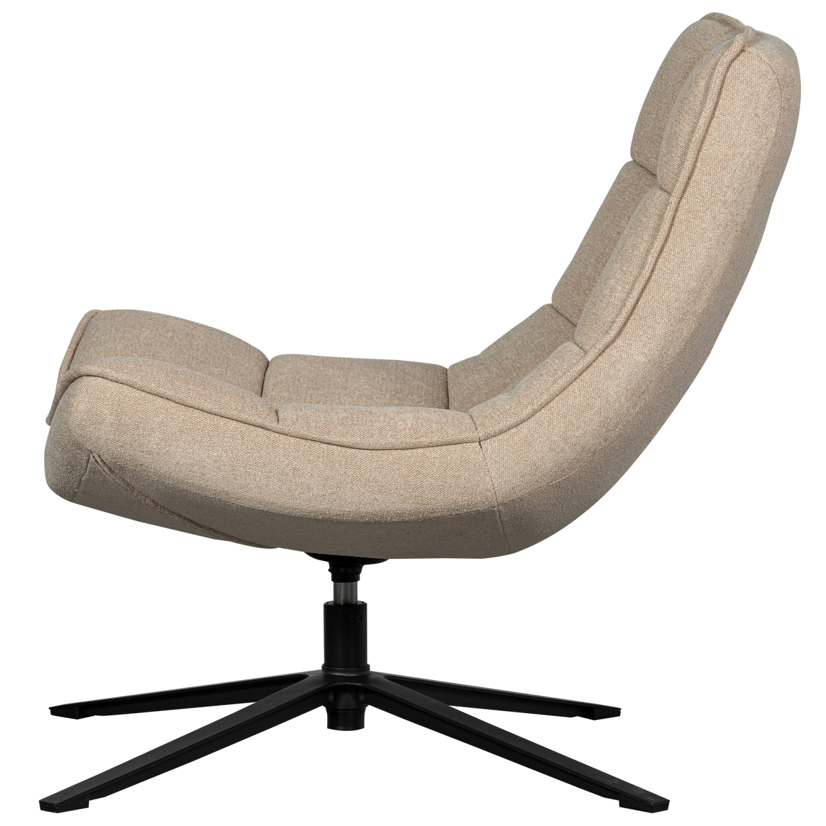 MAUDI SWIVEL ARMCHAIR NATURAL