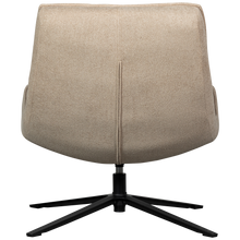 Laden Sie das Bild in den Galerie-Viewer, MAUDI SWIVEL ARMCHAIR NATURAL
