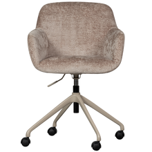 Load image into Gallery viewer, MORROS OFFICE CHAIR CHENILLE TAUPE