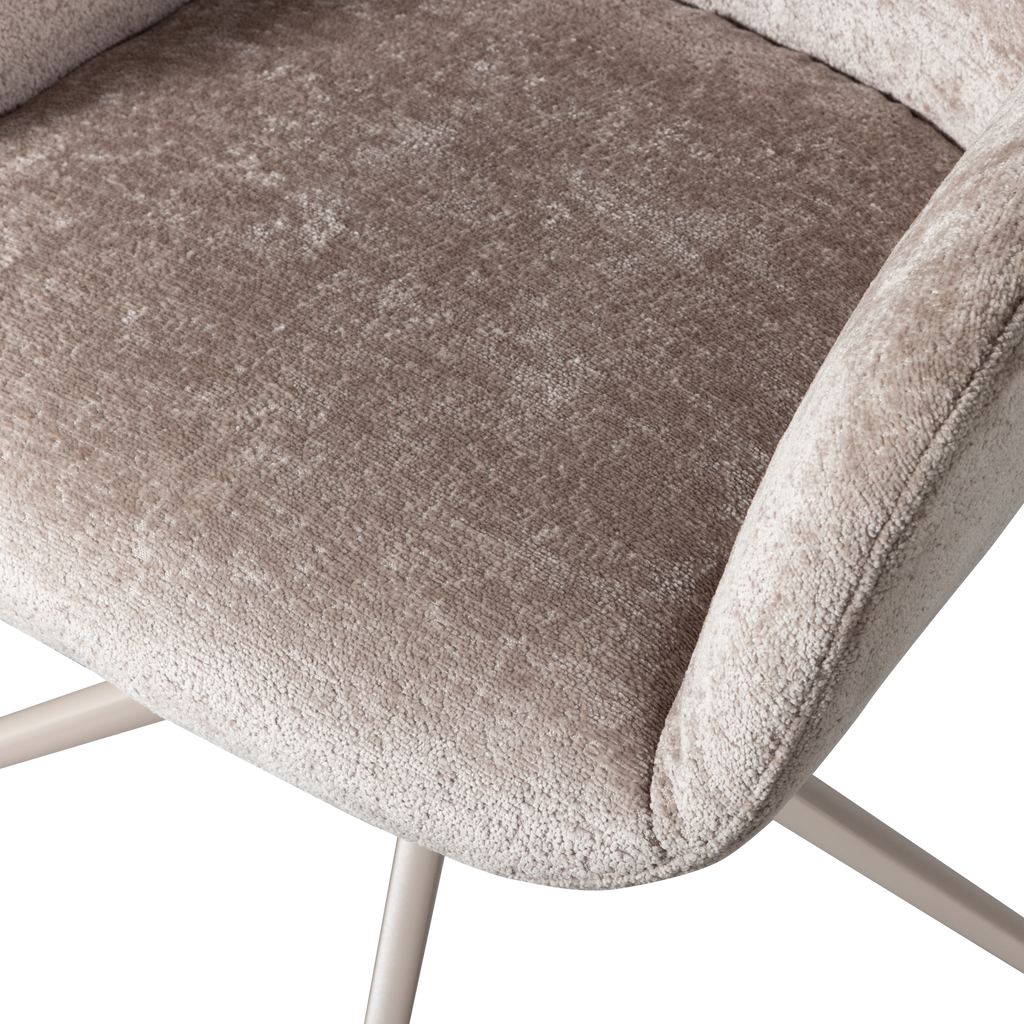 MORROS OFFICE CHAIR CHENILLE TAUPE