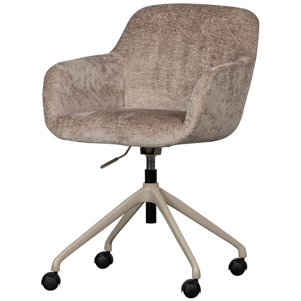 MORROS OFFICE CHAIR CHENILLE TAUPE