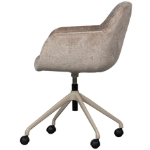 Load image into Gallery viewer, MORROS OFFICE CHAIR CHENILLE TAUPE