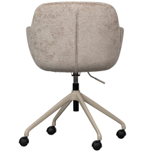 Load image into Gallery viewer, MORROS OFFICE CHAIR CHENILLE TAUPE