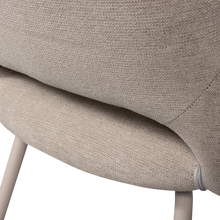 Cargar imagen en el visor de la galería, JENNY DINING CHAIR WOVEN FABRIC NATURAL