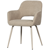 JENNY DINING CHAIR WOVEN FABRIC NATURAL