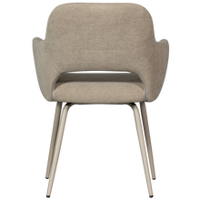 Cargar imagen en el visor de la galería, JENNY DINING CHAIR WOVEN FABRIC NATURAL