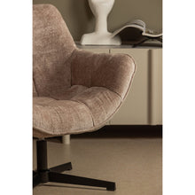Load image into Gallery viewer, WIBO SWIVEL ARMCHAIR TAUPE