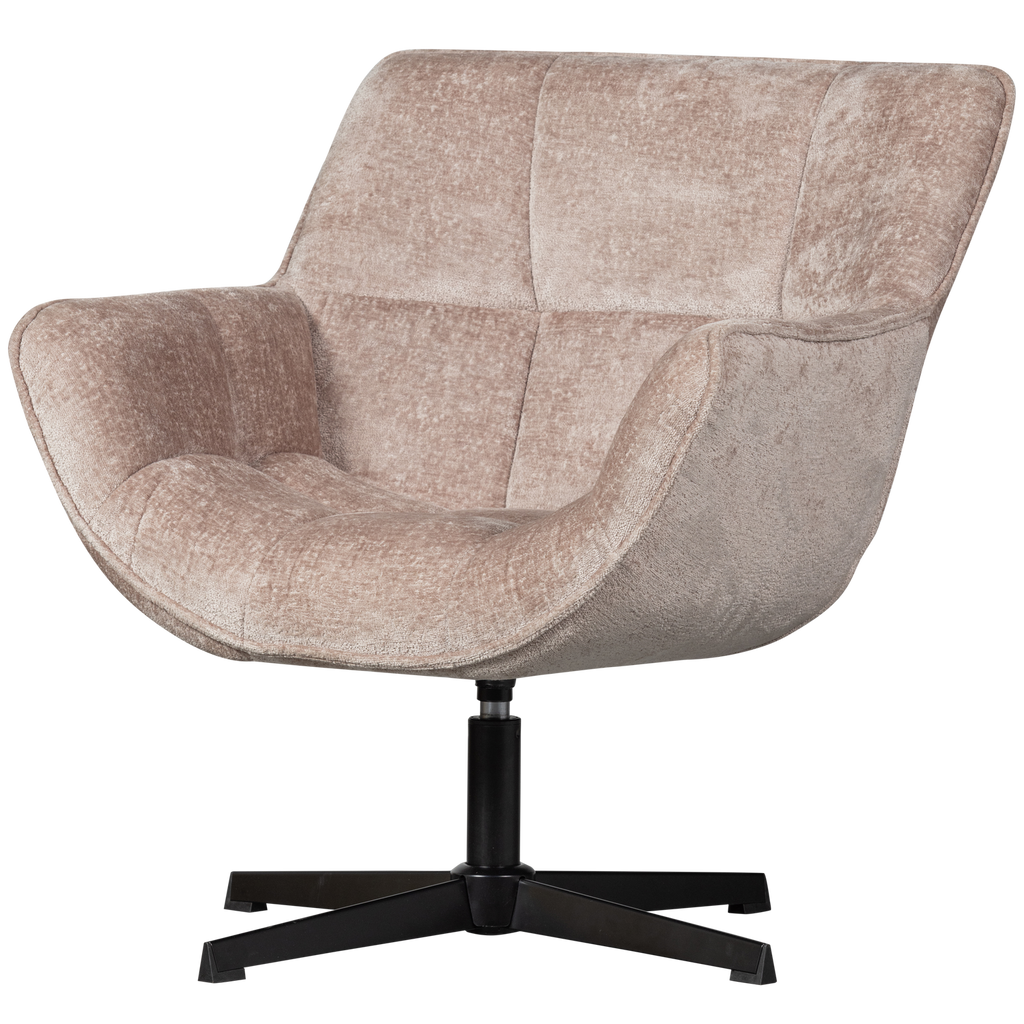 WIBO SWIVEL ARMCHAIR TAUPE