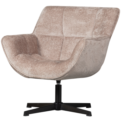 WIBO SWIVEL ARMCHAIR TAUPE