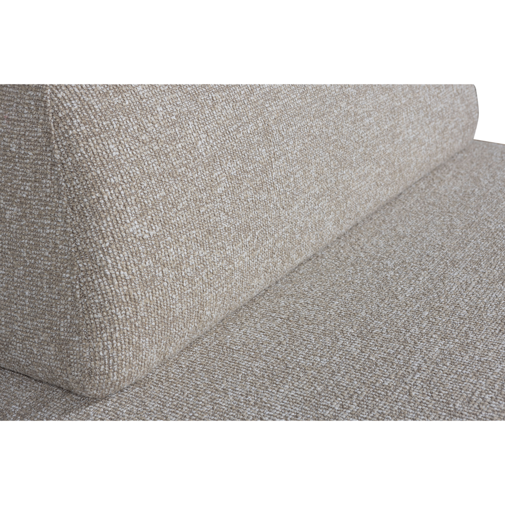 STERCK ARMCHAIR WITH MOVABLE BACKREST BOUCLE NATURAL