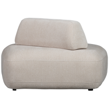 Cargar imagen en el visor de la galería, STERCK ARMCHAIR WITH MOVABLE BACKREST SAND