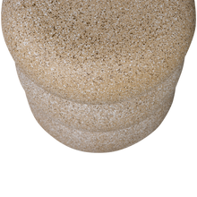 Load image into Gallery viewer, LAUREL SIDE TABLE WITH DOTS BEIGE