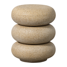 Load image into Gallery viewer, LAUREL SIDE TABLE WITH DOTS BEIGE