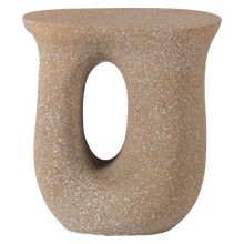 Load image into Gallery viewer, MOSON SIDE TABLE WITH DOTS BEIGE