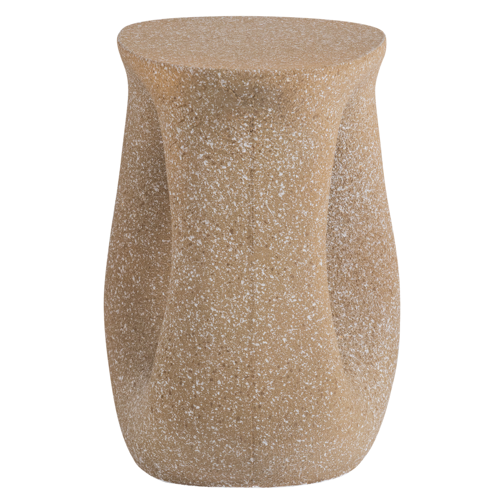 MOSON SIDE TABLE WITH DOTS BEIGE