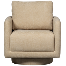 Laden Sie das Bild in den Galerie-Viewer, OSCAR SWIVEL ARMCHAIR NATURAL