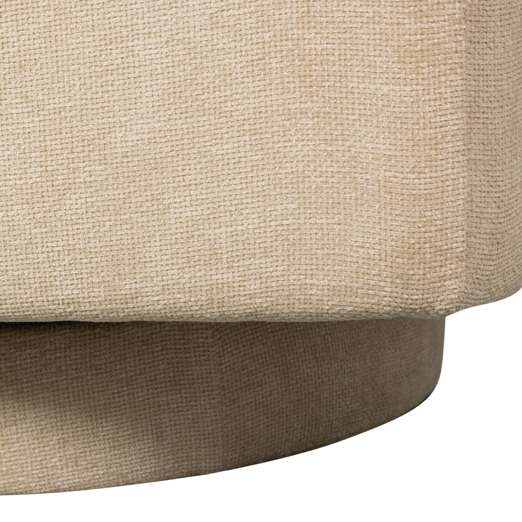 OSCAR SWIVEL ARMCHAIR NATURAL