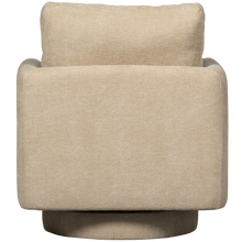 Laden Sie das Bild in den Galerie-Viewer, OSCAR SWIVEL ARMCHAIR NATURAL