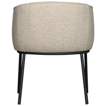 Laden Sie das Bild in den Galerie-Viewer, LEON DINING CHAIR BOUCLE NATURAL MELANGE