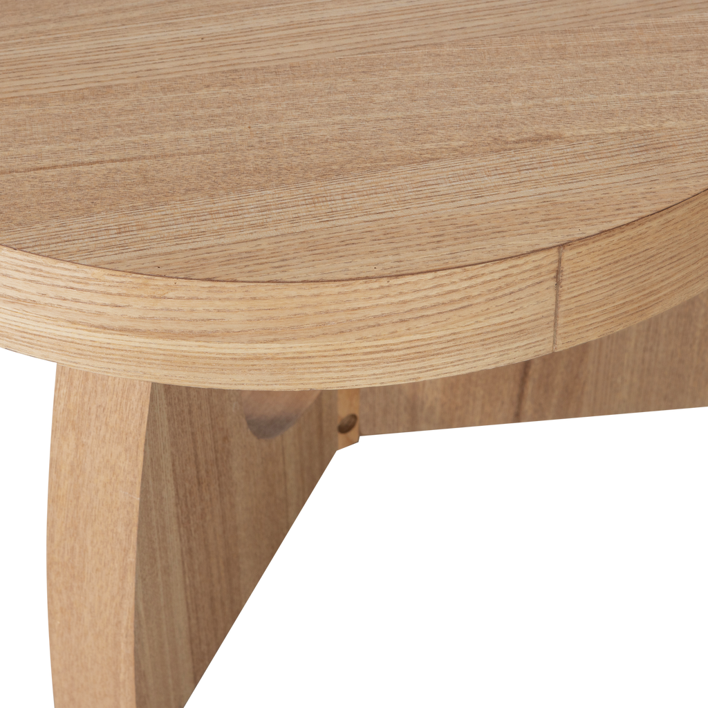 TALA SIDE TABLE MDF VENEER NATURAL 35xO55CM