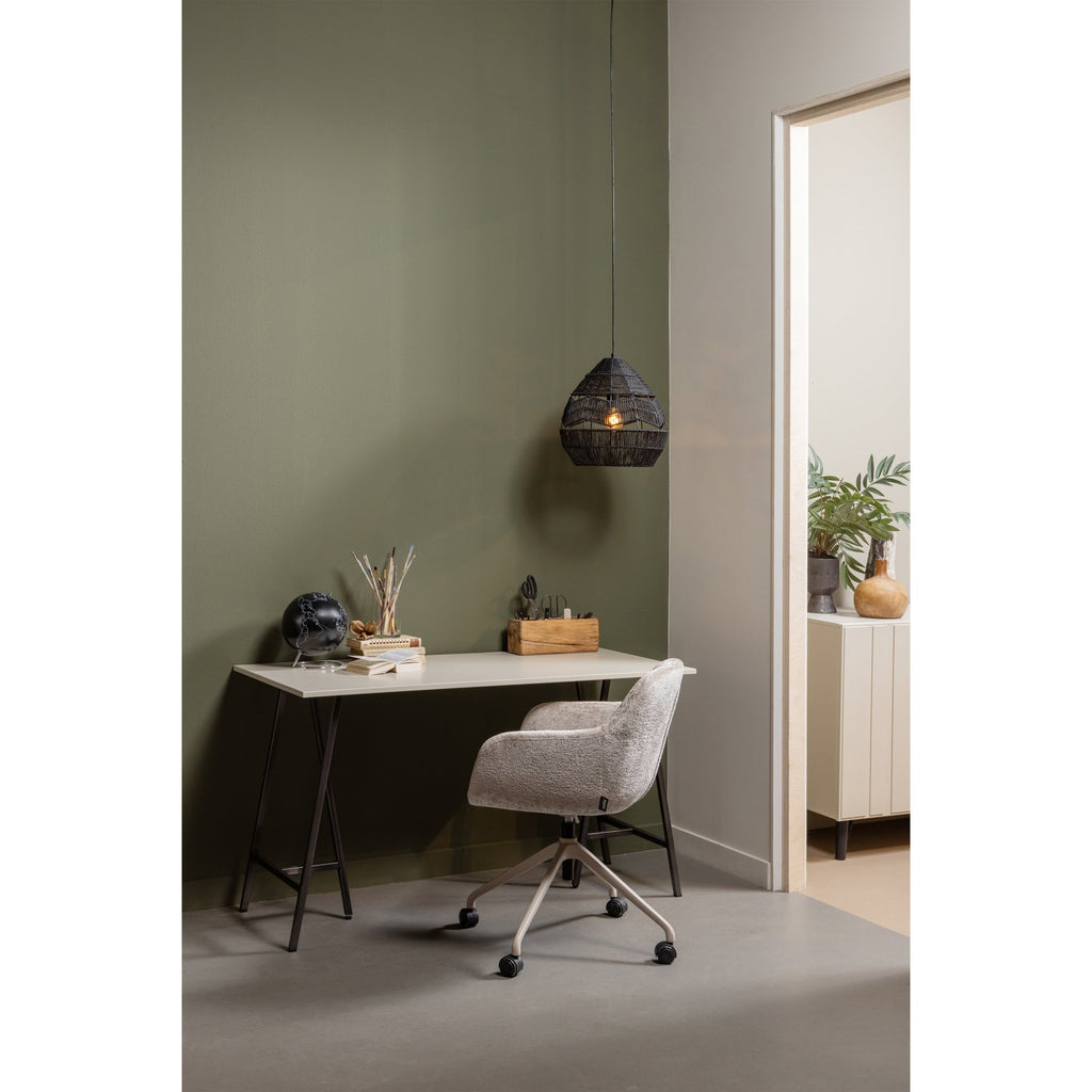 MORROS OFFICE CHAIR CHENILLE TAUPE